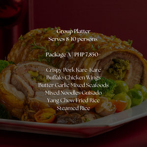 Plates of Plenty Group Platters (serves 8-10 persons)