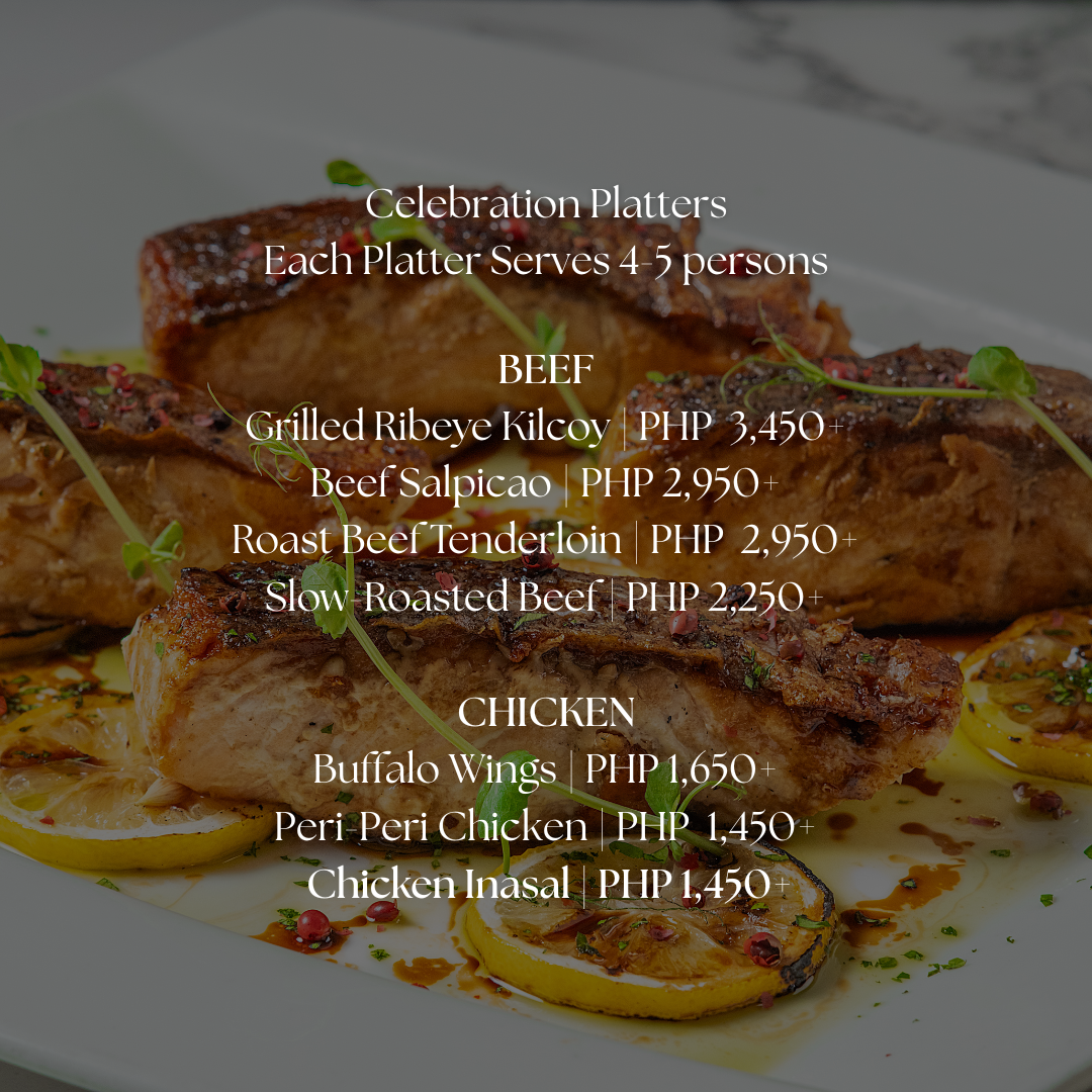 Plates of Plenty Celebration Platters