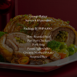Plates of Plenty Group Platters (serves 8-10 persons)