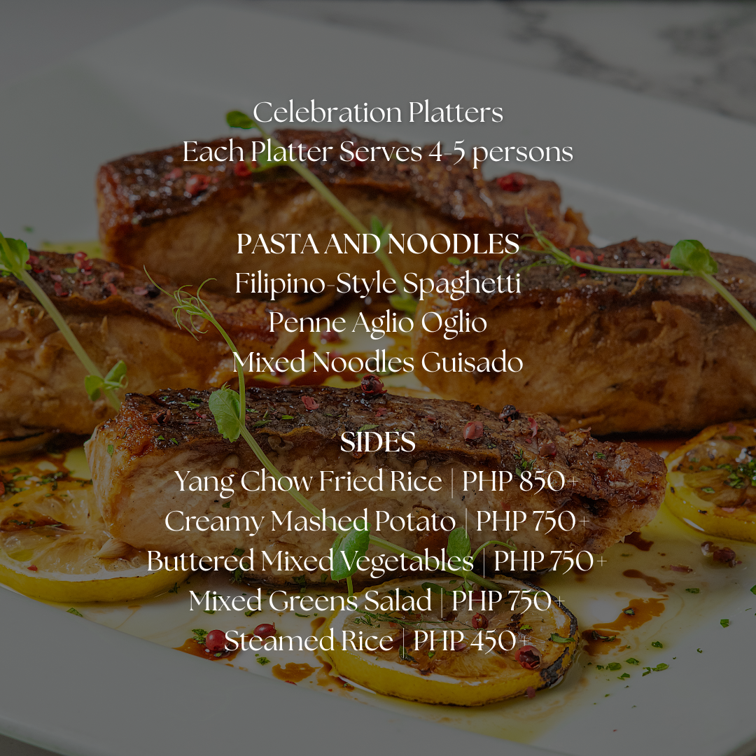 Plates of Plenty Celebration Platters